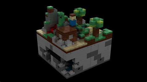 3d Model Minecraft Lego Cgtrader