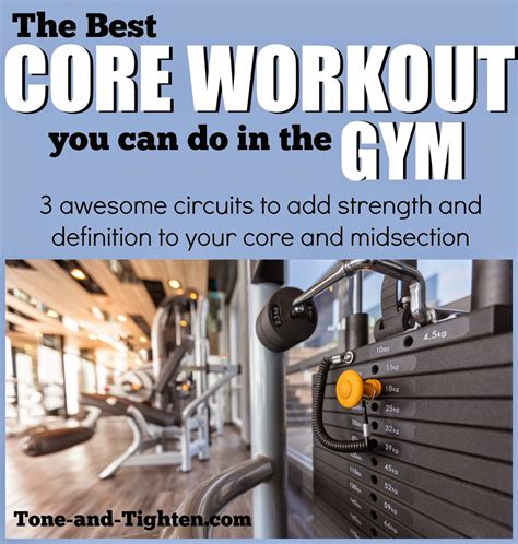 The Best Core Workout You Can Do In The Gym Check Out These Awesome