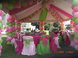 Pictures of Backyard Quinceanera Ideas