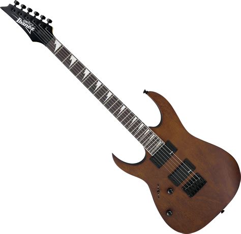 Ibanez Grg121dxl Wnf Left Hand Gio Walnut Flat Brown Solid Body Electric Guitar