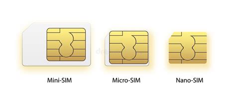 Sim Card Icon Symbol Concept New Chip Mobile Cellular Communication