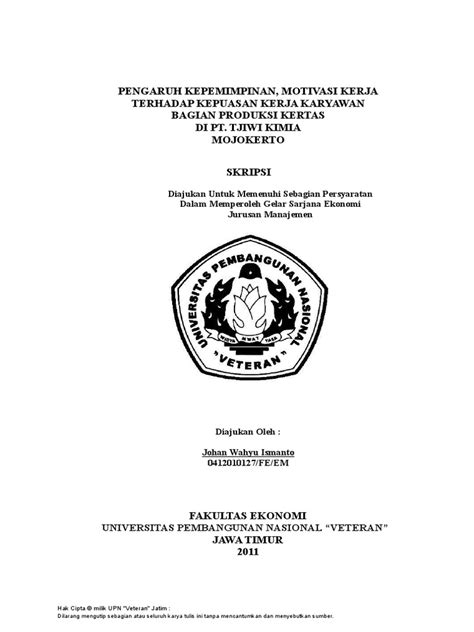 Namun demikian ada enam jenis tipe kertas audit yang biasanya dikenal, yaitu : 123dok_PENGARUH+KEPEMIMPINAN,+MOTIVASI+KERJA+TERHADAP ...