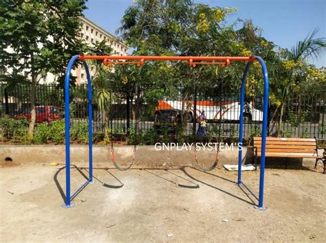 Mild Steel Frp Playground Swing Seating Capacity 2 Children Rs 2460