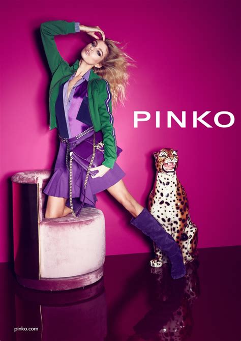 Pinko Fall Winter 2018 Ad Campaign Stella Maxwell