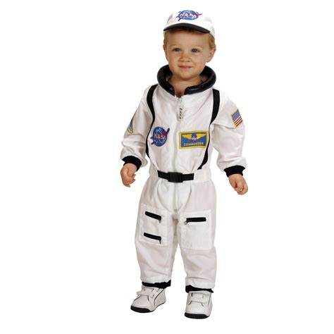 Nasa Jr Astronaut Suit White Toddler Costume