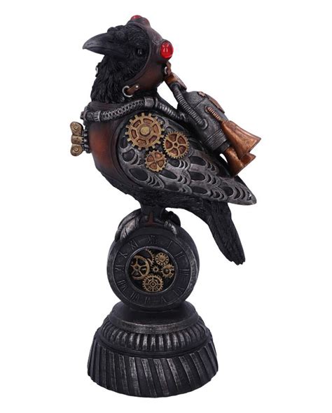 Rivet Raven Steampunk Figure 24cm As Decoration Karneval Universe