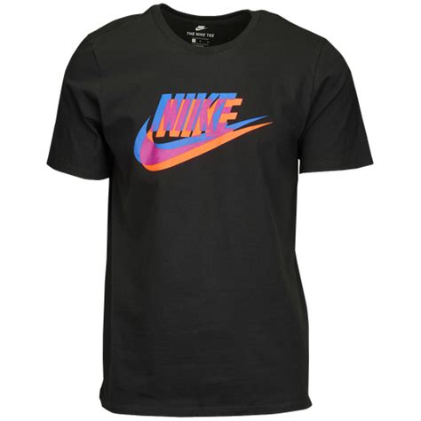 Nike Graphic T Shirt Mens Casual Clothing Blackroyal