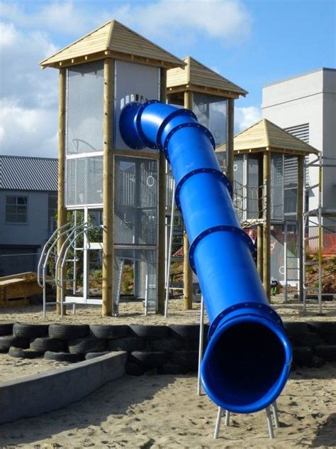 Mega Tube And Tunnel Slides Playground Centre Playground Slide