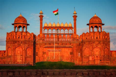 Red Fort At Delhi India Stock Photo Image Of History 229497840