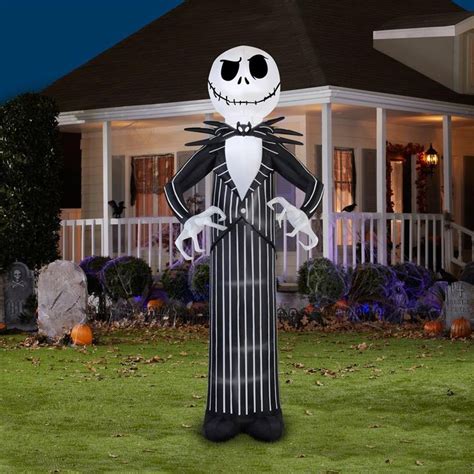 Giant Disney Jack Skellington Airblown - PartyBell.com | Halloween