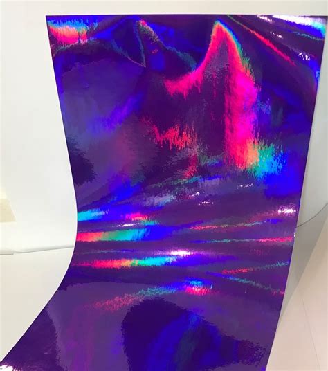 Oil Slick Rainbow Holographic Vinyl Rolls Free Shipping For Etsy Uk