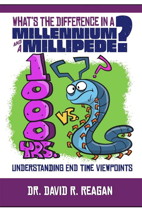 Whats The Difference In A Millennium And A Millipede Understanding