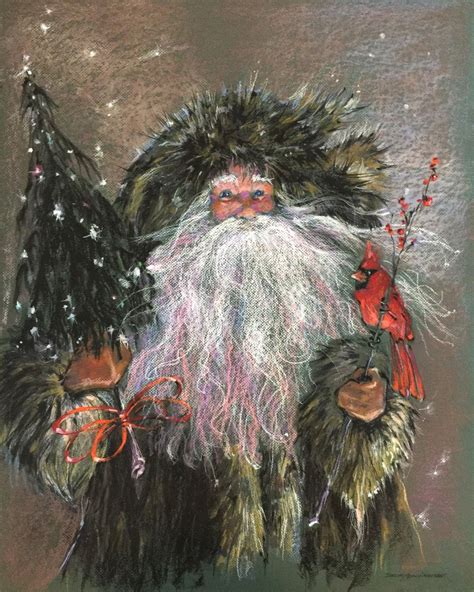 Santa Claus Series By Shelley Gorny Schoenherr Santa Art Santa