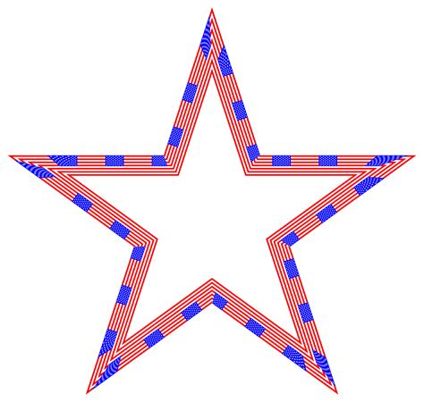 Usa Flag Star Transparent Png Stickpng
