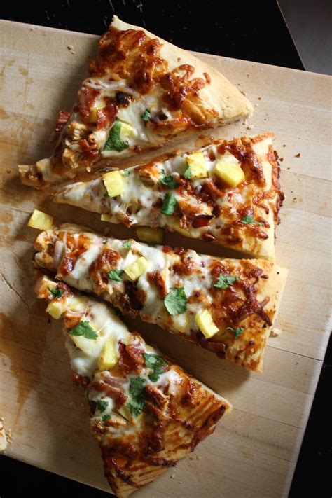Whats For Dinner Hawaiian Bbq Chicken Pizza 1 Hours And 35 Minutes