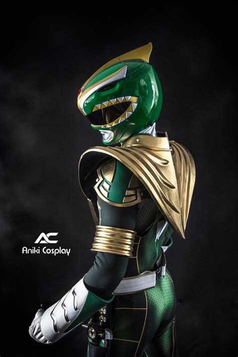 Aniki Green Ranger Bits 2014 Version Mmpr Cosplay Costume Etsy France