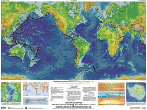 Global Volcanism Program This Dynamic Planet Map