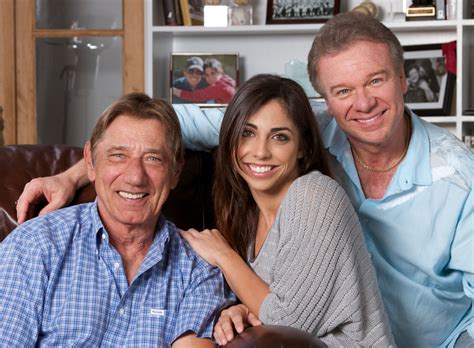 My all-time hero, Joe Namath, his daughter, Jessica, and me at his
