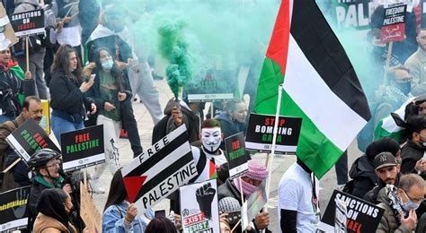 Thousands Of Pro Palestinian Demonstrators March In Europe
