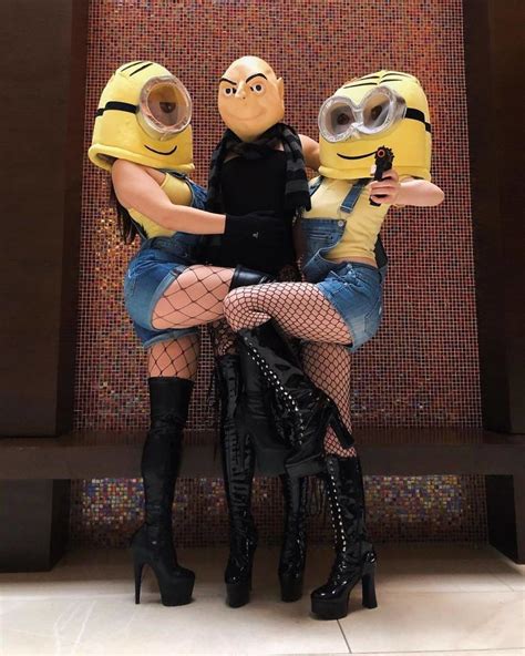 Gru Minions Trio Halloween Costumes Cool Halloween Costumes