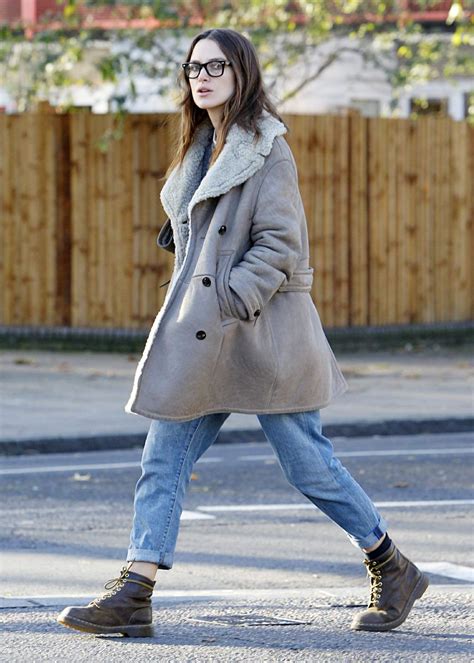 Keira Knightley Casual Style East London December 2014