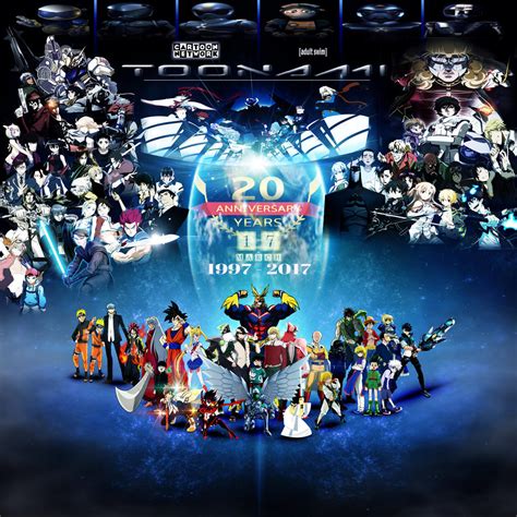 Toonamis 20th Year Anniversary 2017 By Yugioh1985 On Deviantart