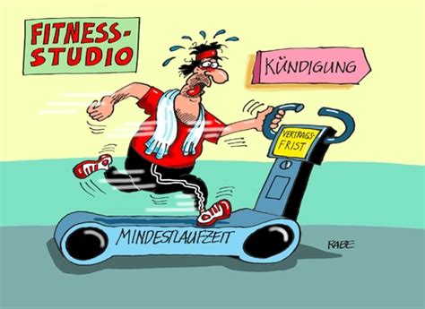 Fitness By RABE Media Culture Cartoon TOONPOOL