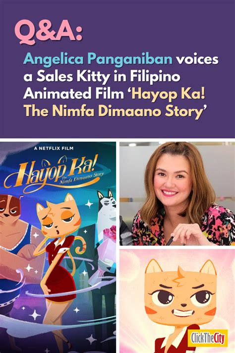 Hello Kitty Angelica Panganiban The Voice Of Nimfa In Netflix