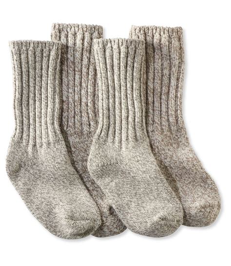 Adults Merino Wool Ragg Socks 10 Two Pack Socks At Llbean Wool