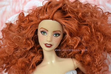 Ooak Barbie City Shine Barbie Barbie Fashionista Redhead Doll