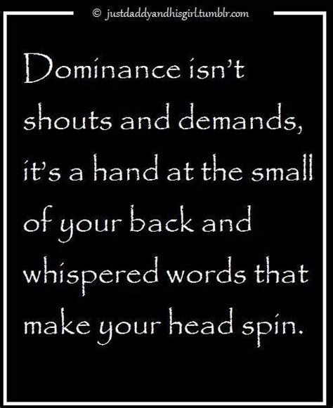 There Is No Such Thing As A True Dominant Or A True Submissive Or