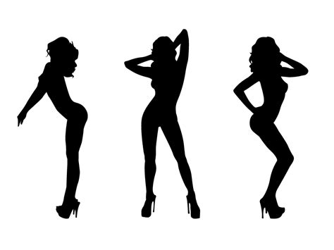Sexy Girl Silhouette Vector At Vectorified Com Collection Of Sexy Girl Silhouette Vector Free