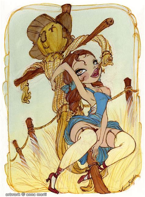 Rule 34 Anna Merli Dorothy Gale Scarecrow Tagme Wizard