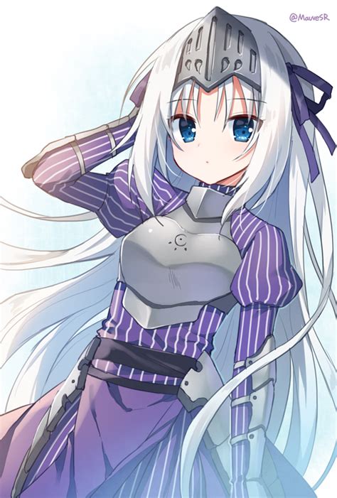 Mauve Eucliwood Hellscythe Kore Wa Zombie Desu Ka Silver Hair