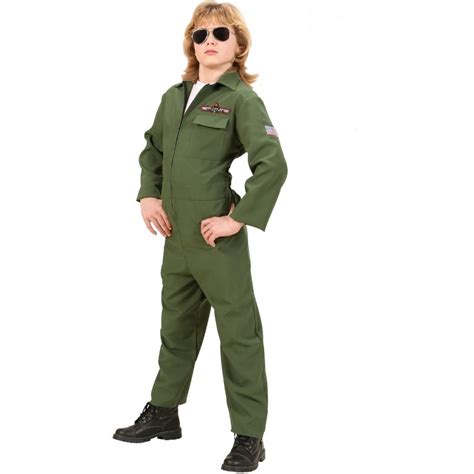 Fighter Jet Pilot Kids Costume From A2z Kids Uk