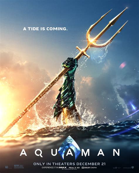 Aquaman And Mera Look Awesome In New Aquaman Posters And Behind The