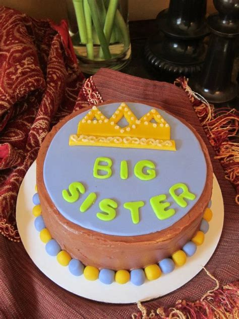Love The Idea Of A Big Sister Cake For C Or A Special Cupcake But Different Colors Event