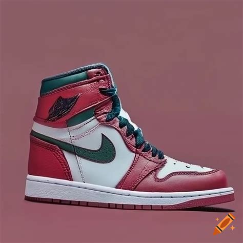 Detailed Shot Of Nike Air Jordan Chicago Sneakers On Craiyon