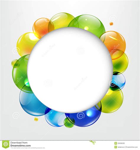 Dialog Balloons With Color Balls Stock Vector - Illustration of custom ...