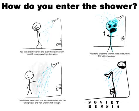 how do you enter the showeryou turn the shower on and even though it s warm you still cower