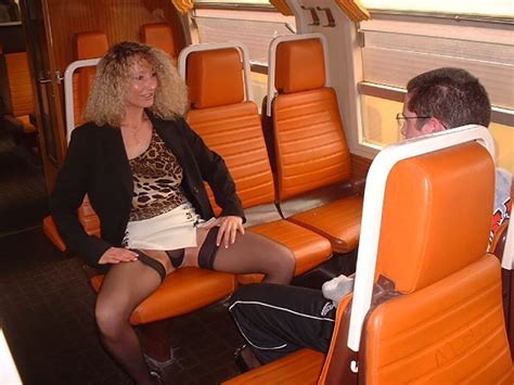 amateur cougar in train free public sex porn 67 xhamster