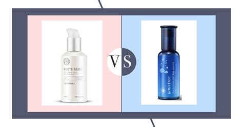 Face Shop White Seed Brightening Serum Vs Innisfree Review And Verdict
