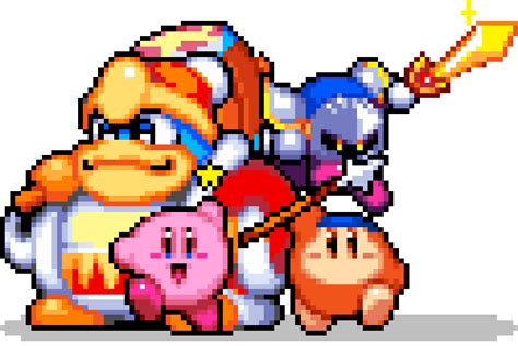 Kirby Bandana Dee Meta Knight And King Dedede By Greenstarlover On