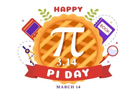 Premium Vector World Pi Day Illustration With Mathematical Constants