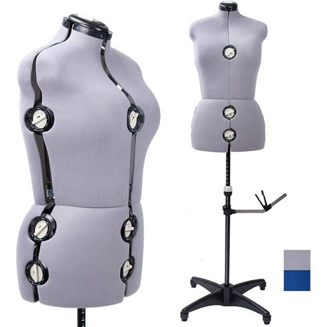 Gex 13 Dials Female Fabric Adjustable Mannequin Dress Form For Sewing