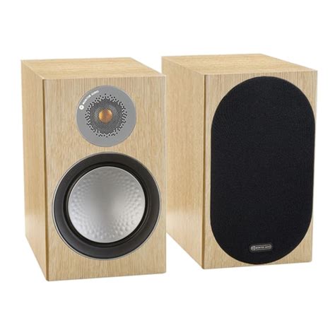Monitor Audio Silver 100 Bookshelf Speakers Premium Sound Home