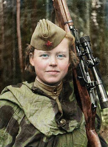 10 Of The Deadliest Russian Female Snipers Of World War Ii Buzztomato