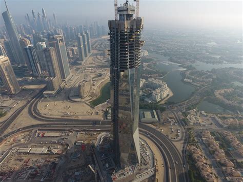 Dubais Upcoming Uptown Tower Offices Fully Leased And Construction On