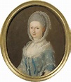 German School, 18th Century , Portrait of Luise Ernestine Ferdinande ...