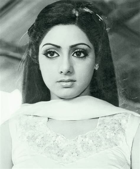 Sixteen Year Old Indian Actress Sridevi At The Beginning Of Her Bollywood Career India 1979